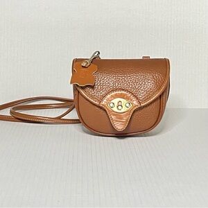 Pebbled Leather Convertible Crossbody Belt Bag